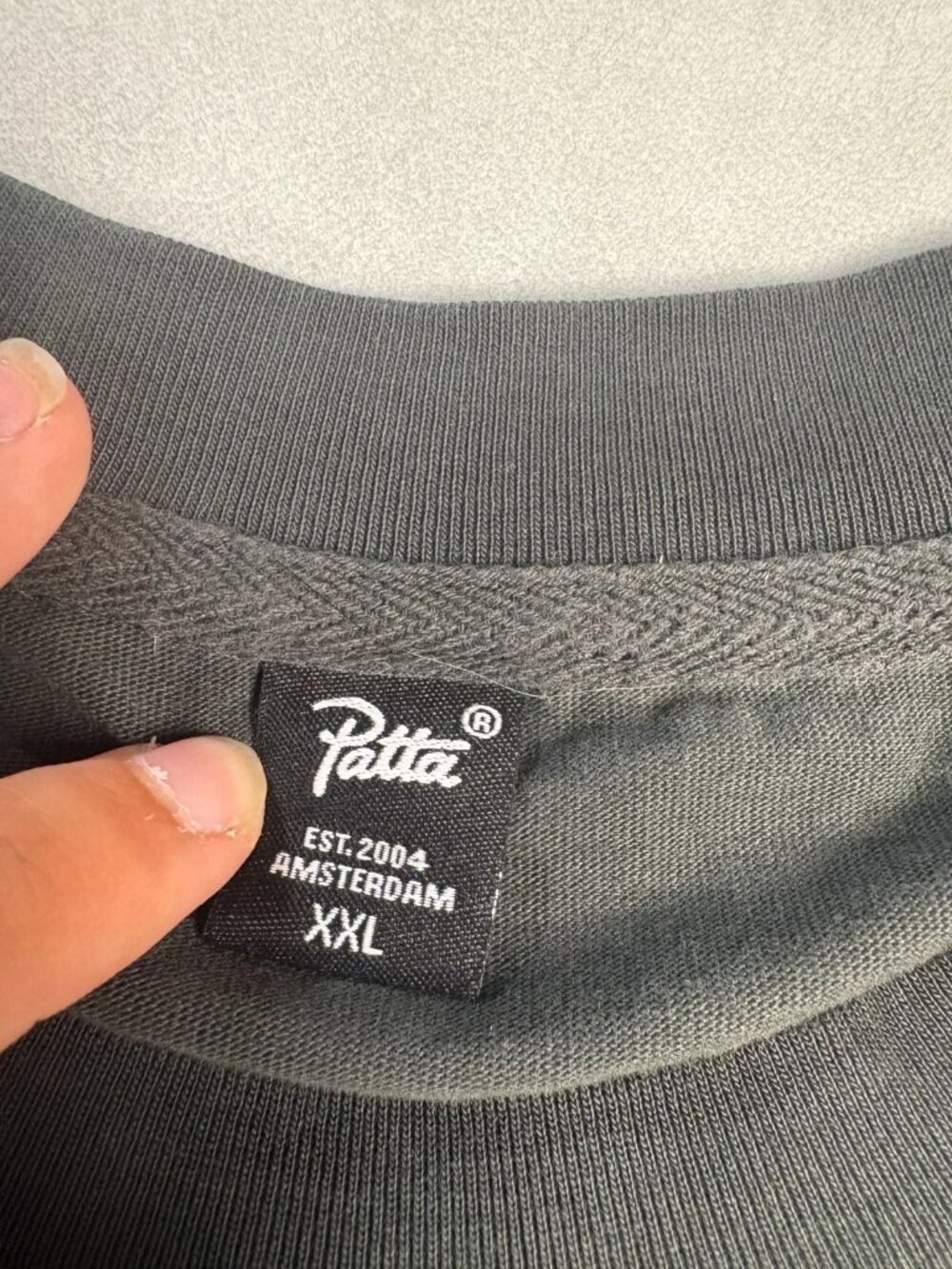 Patta Mens Crew Neck Black Gold Sun Graphic T-Shirt Size XXL - Picture 3 of 4